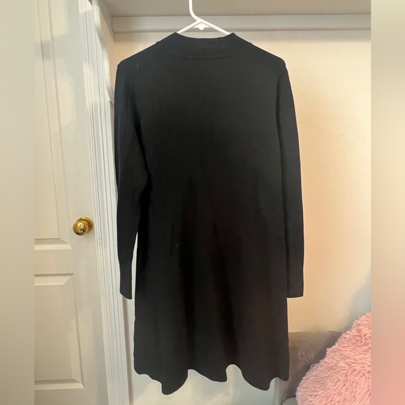 FINAL PRICE NWT CeCe Black Long Sleeve Dress - Picture 7 of 8